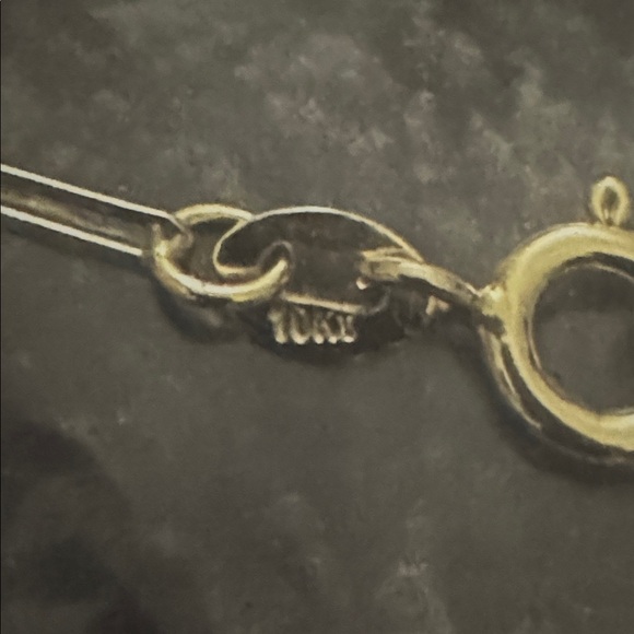 PAPERCLIP CHAIN, 10K YELLOW GOLD, 20”L - Picture 5 of 8